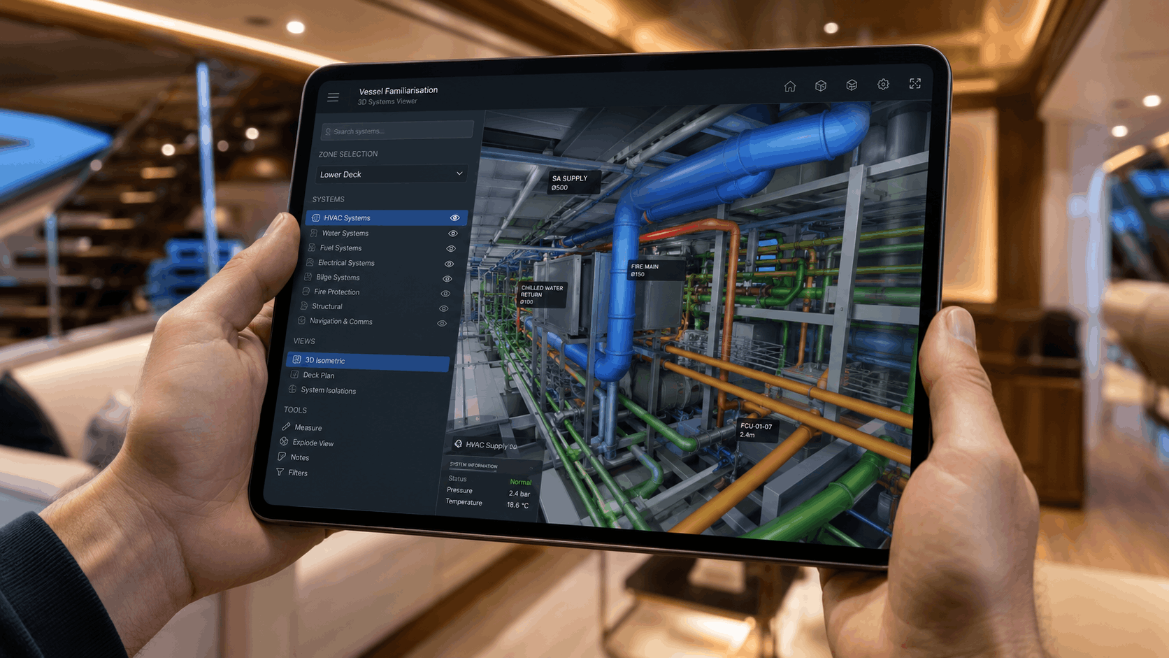 How 3D Laser Scanning Can Reduce Rework in Superyacht Refit Planning